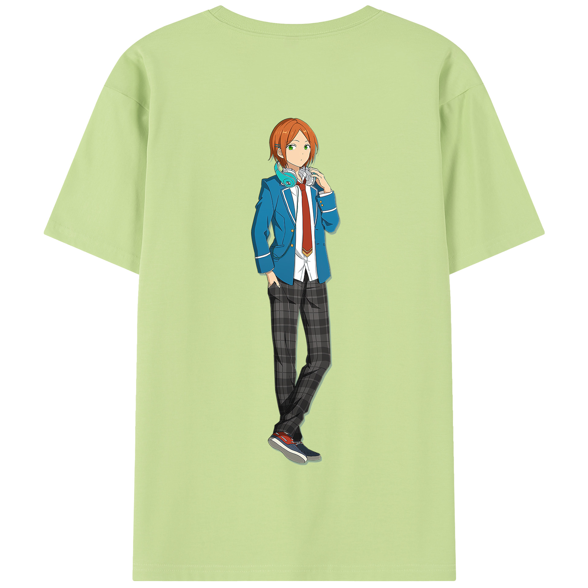 （画像用） あんさんぶるスターズ! Ensemble Stars 綿100％半袖Tシャツ（背面プリント）
